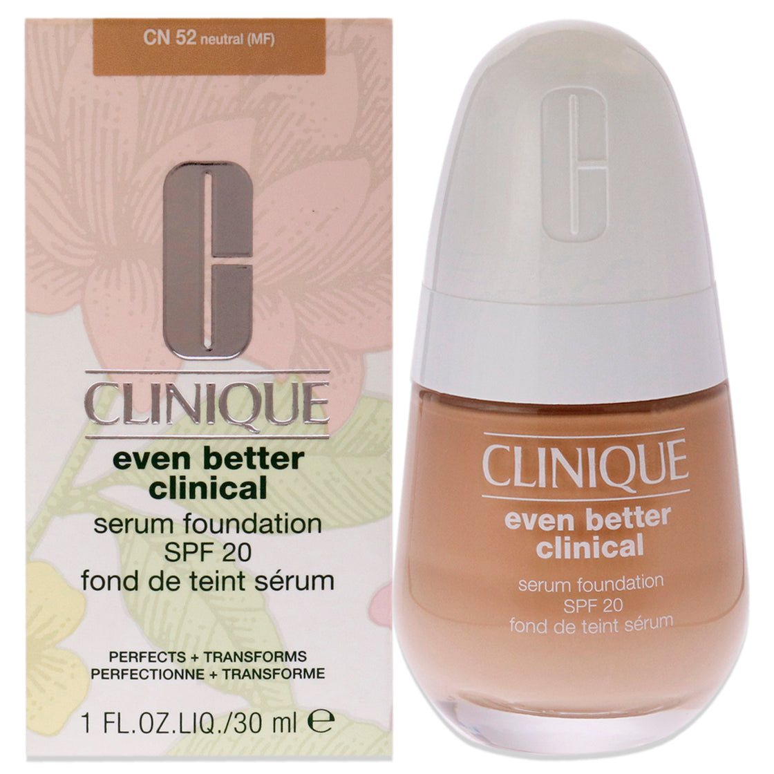 Even Better Clinical Serum Foundation SPF 20 - CN 52 Neutral by Clinique for Women - 1 oz Foundation