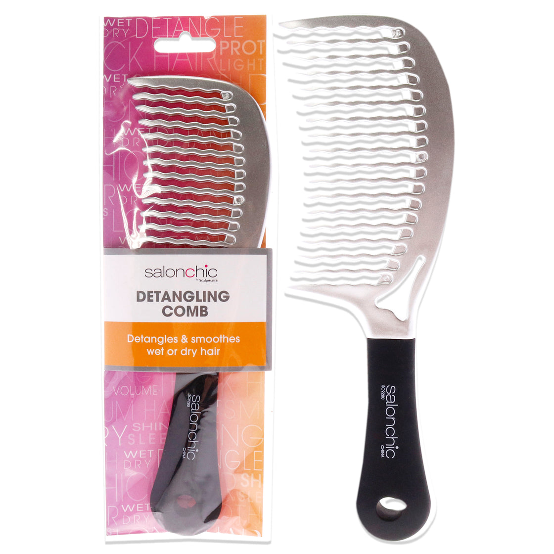 Detangling Comb 8.5 by SalonChic for Unisex - 1 Pc Comb