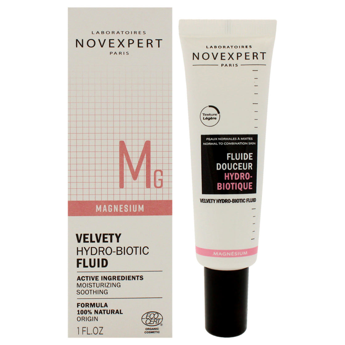 Velvety Hydro-Biotic Fluid by Novexpert for Unisex - 1 oz Moisturizer