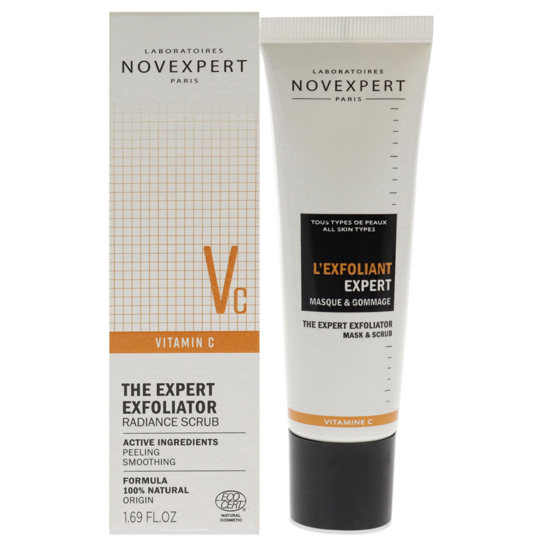 The Expert Exfoliator by Novexpert for Unisex - 1.69 oz Scrub