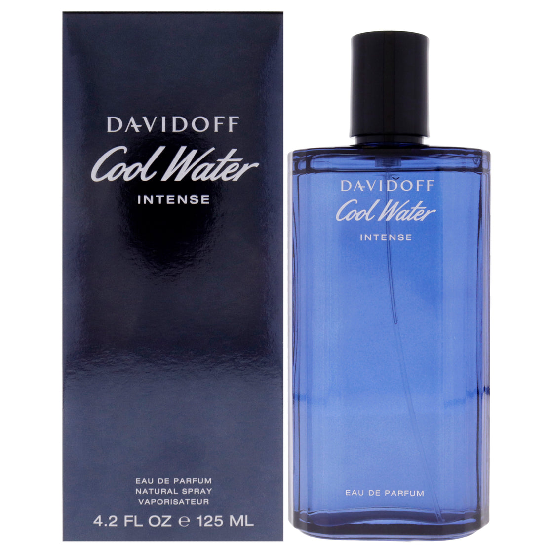 Cool Water Intense by Davidoff for Men - 4.2 oz EDP Spray