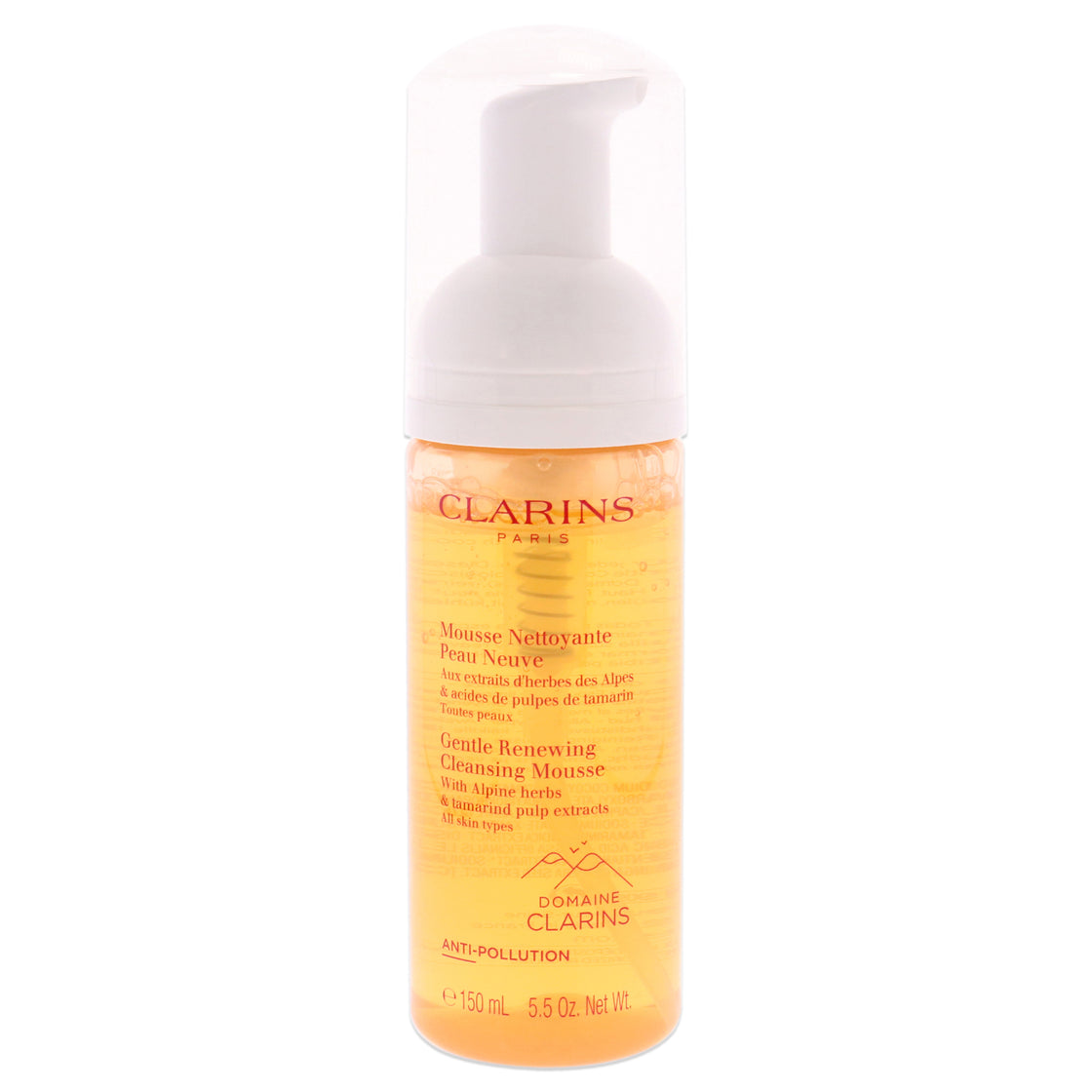 Gentle Renewing Cleansing Mousse by Clarins for Unisex - 5.5 oz Cleanser