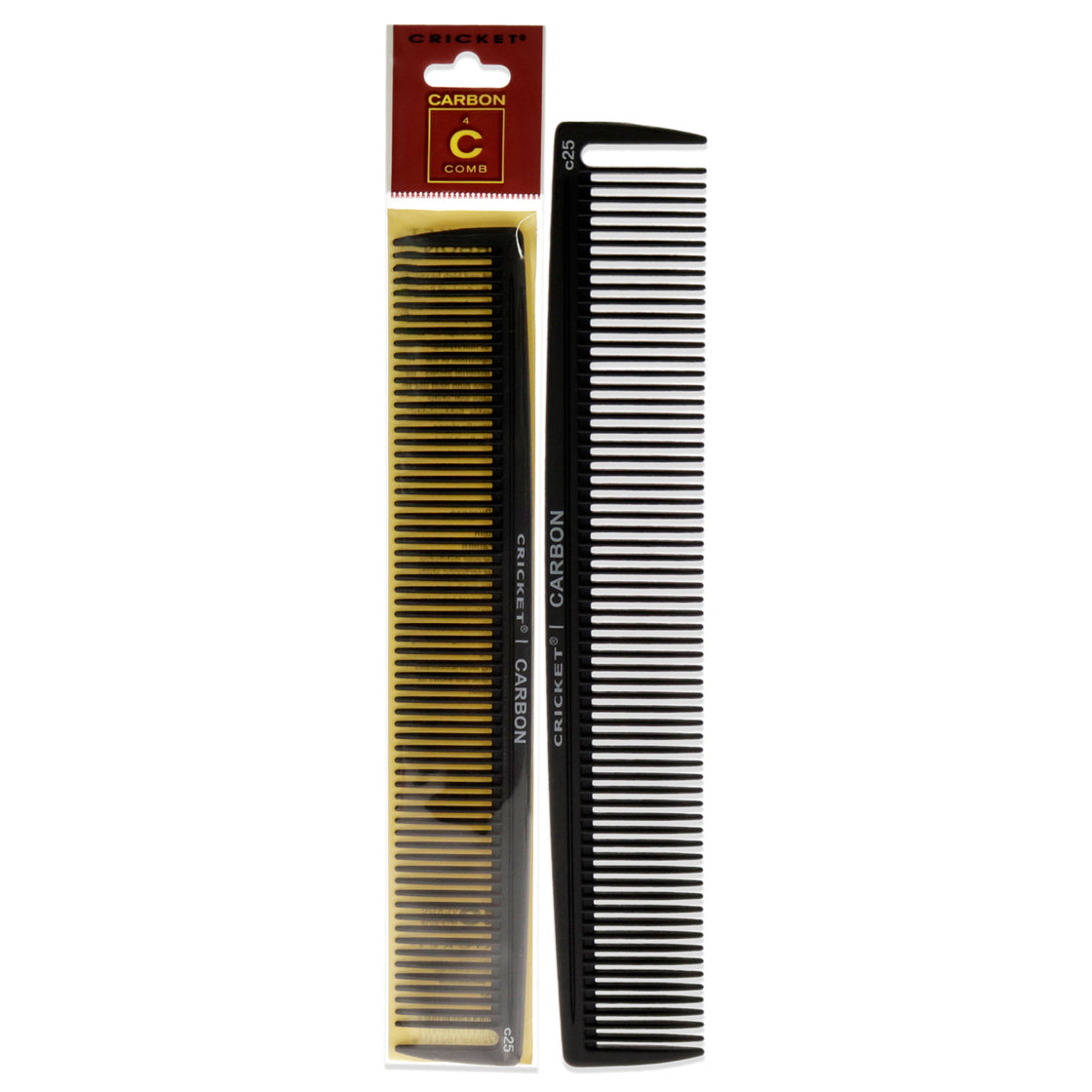 Carbon Comb Multi Purpose - C25 by Cricket for Unisex - 1 Pc Comb