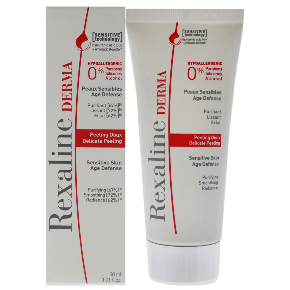 Derma Delicate Peeling by Rexaline for Unisex - 1.01 oz Exfoliator