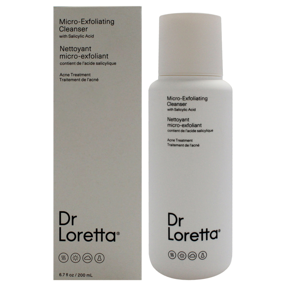 Micro-Exfoliating Cleanser by Dr. Loretta for Unisex - 6.7 oz Cleanser