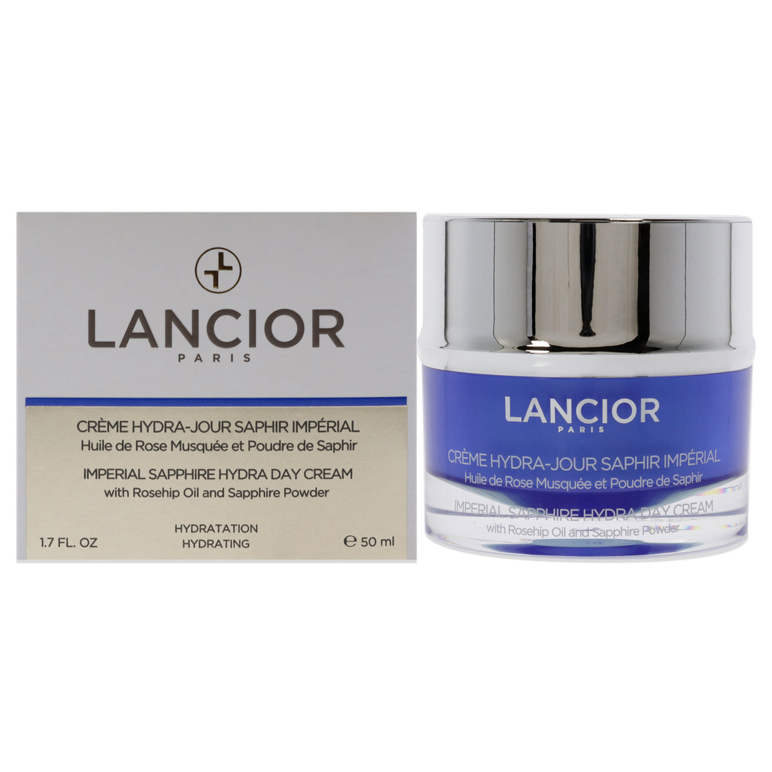 Imperial Sapphire Hydra Day Cream by Lancior for Unisex - 1.7 oz Cream