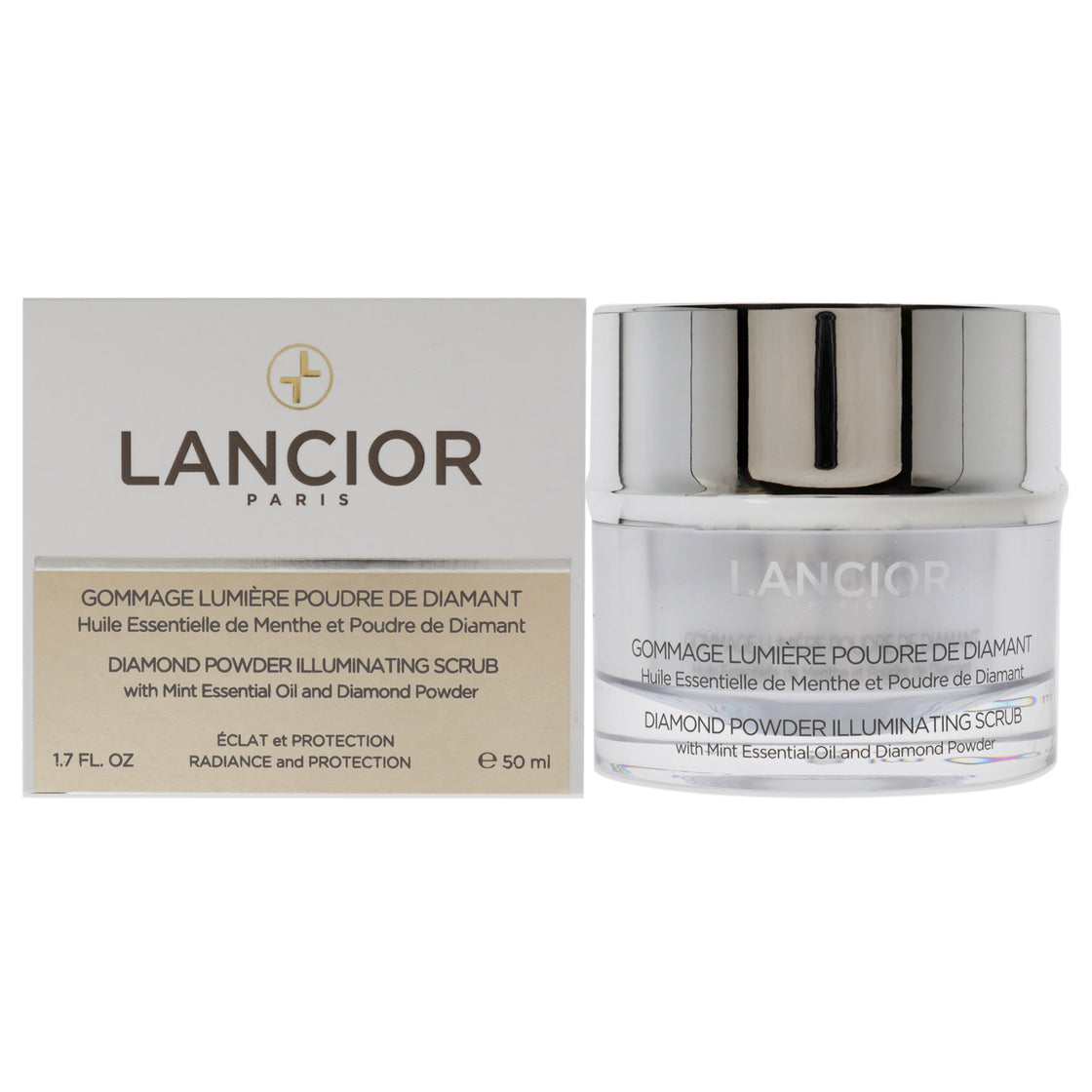 Diamond Powder Illuminating Scrub by Lancior for Unisex - 1.7 oz Scrub