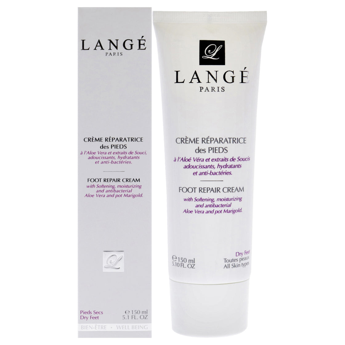 Foot Repair Cream by Lange for Unisex - 5.1 oz Cream