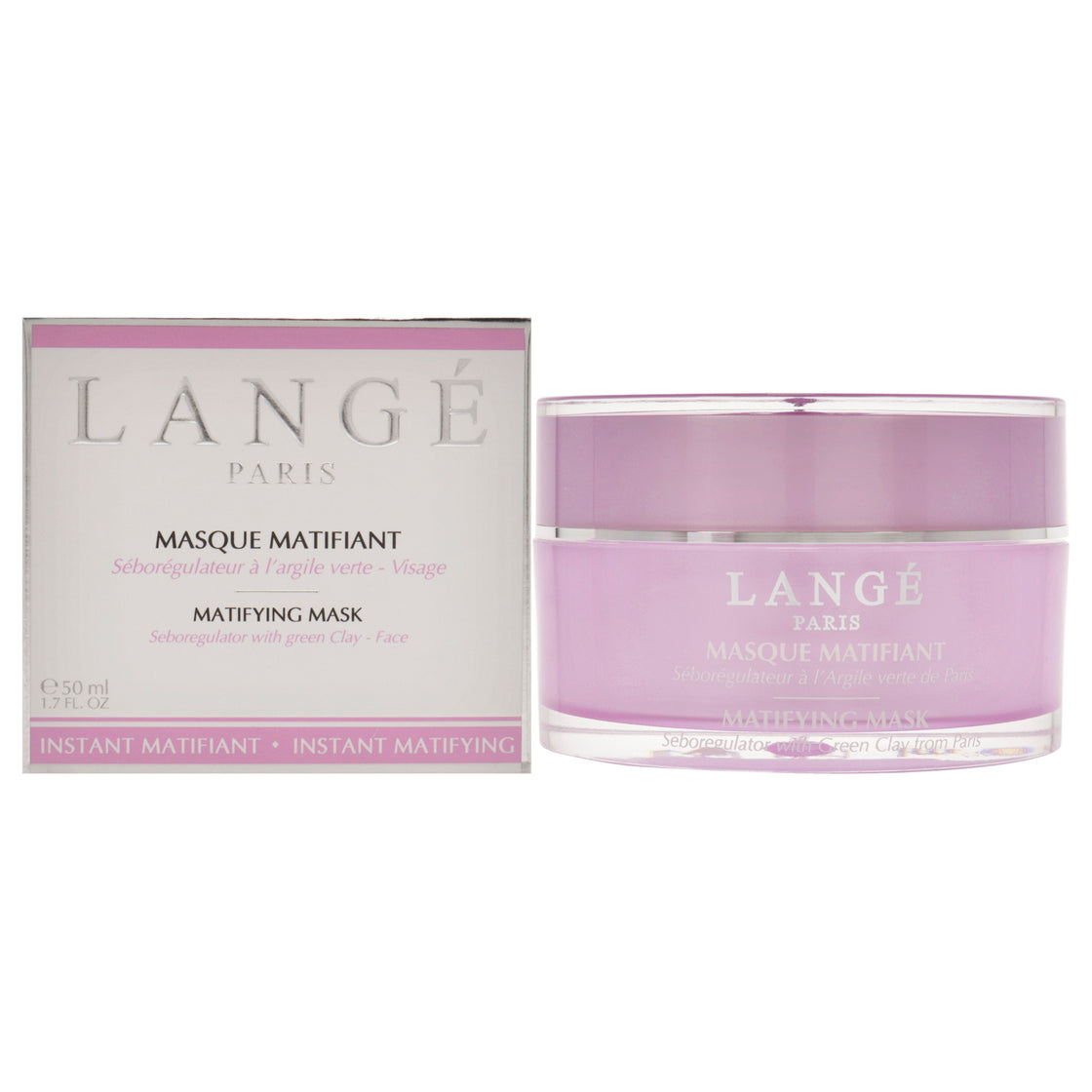 Matifying Mask by Lange for Unisex - 1.7 oz Mask