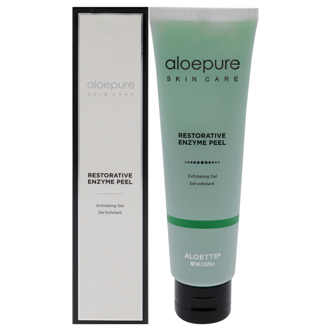 Aloepure Restorative Enzyme Peel Exfoliating Gel by Aloette for Unisex - 2 oz Gel