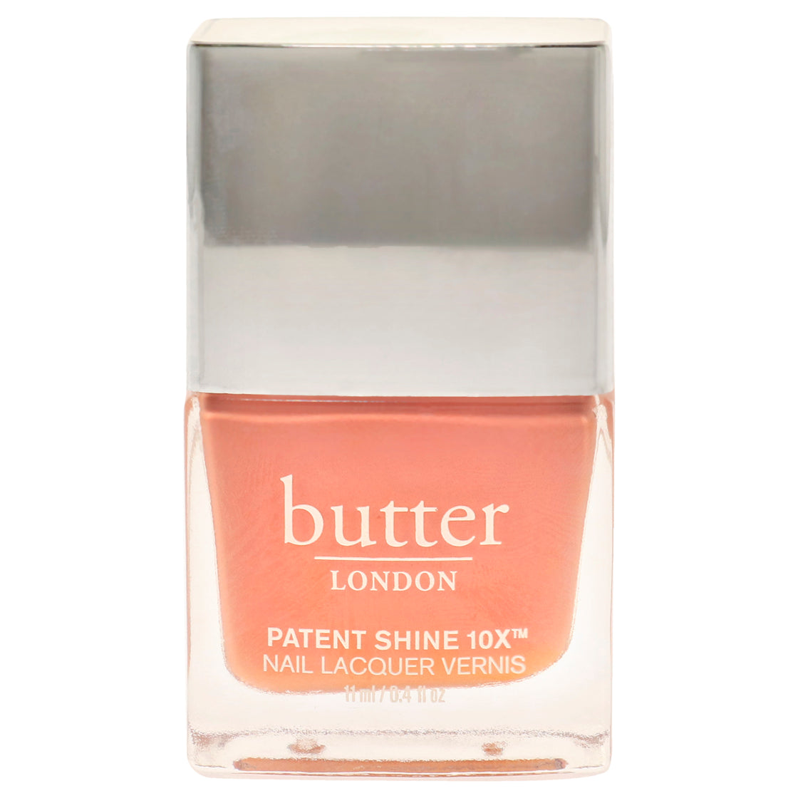 Patent Shine 10X Nail Lacquer - Hottie Tottie by Butter London for Women - 0.4 oz Nail Polish