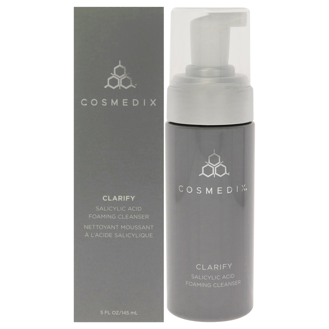 Clarify Salicylic Acid Foaming Cleanser by Cosmedix for Unisex - 5 oz Cleanser