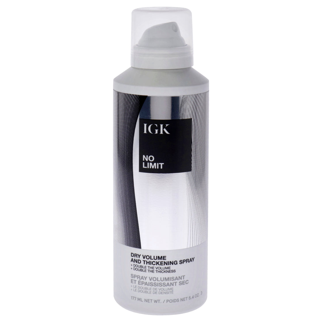 No Limit Dry Volume and Thickening Spray by IGK for Unisex - 5.4 oz Hair Spray