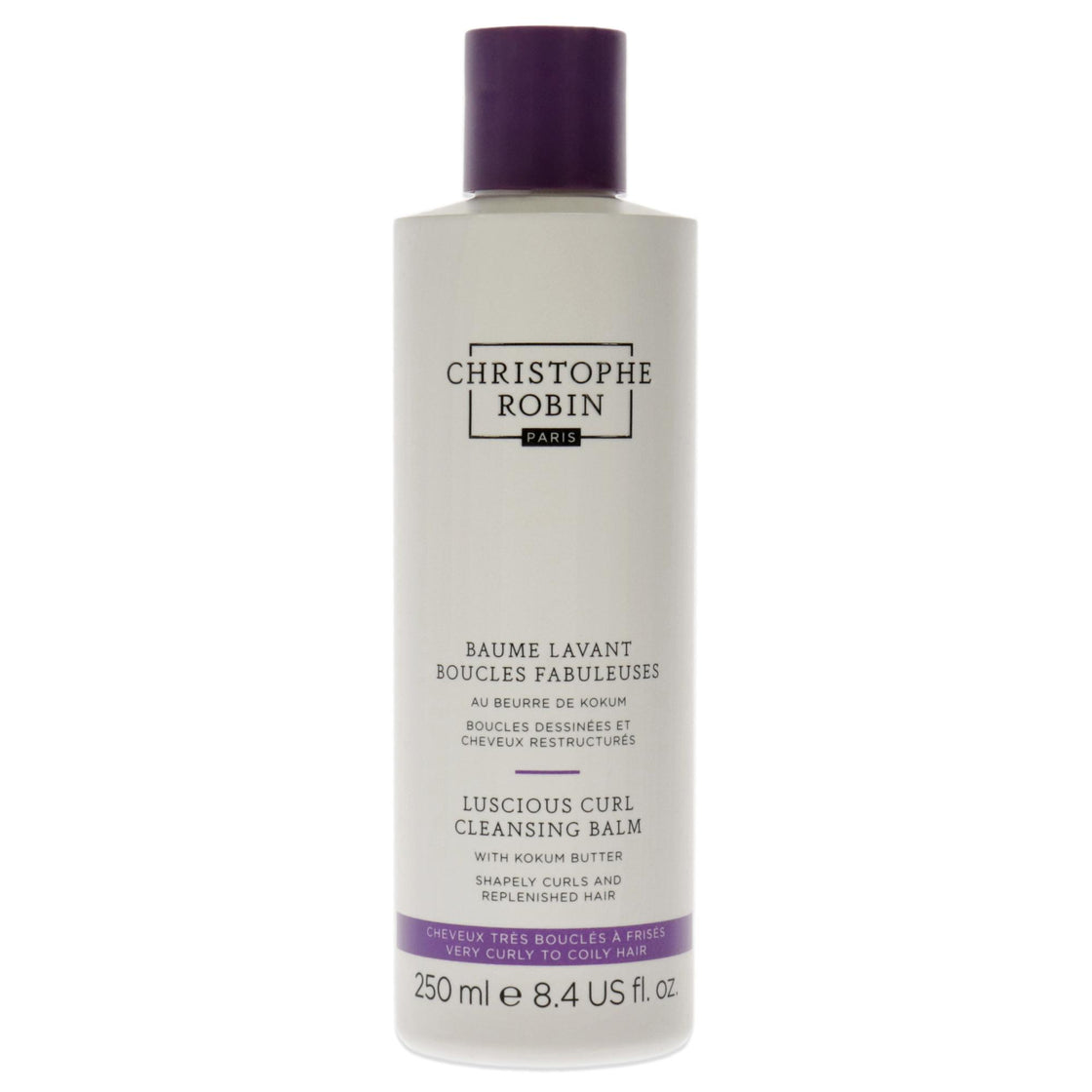 Luscious Curl Cleansing Balm With Kokum Butter by Christophe Robin for Unisex - 8.4 oz Cleanser