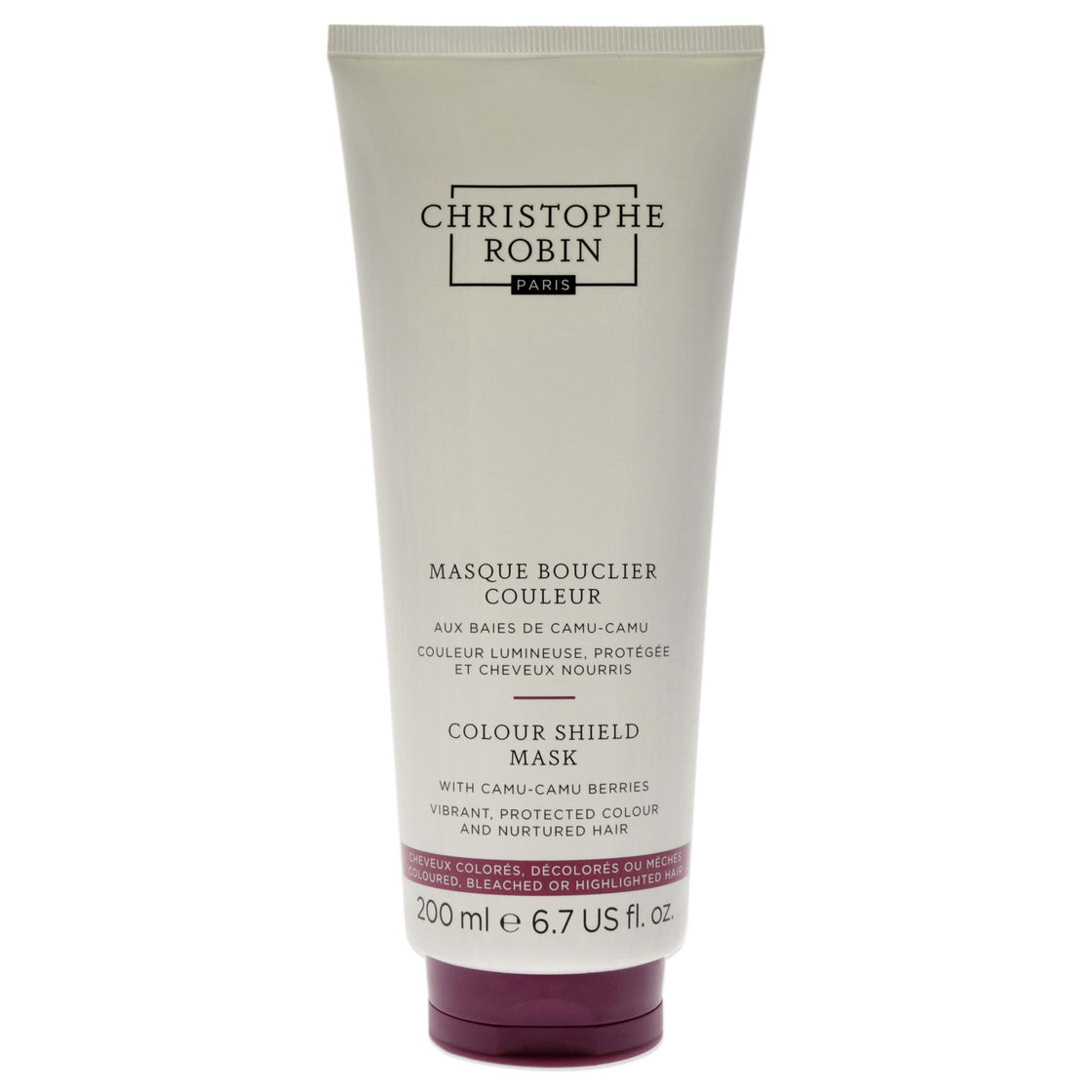 Colour Shield Mask With Camu - Camu Berries by Christophe Robin for Unisex - 6.7 oz Masque