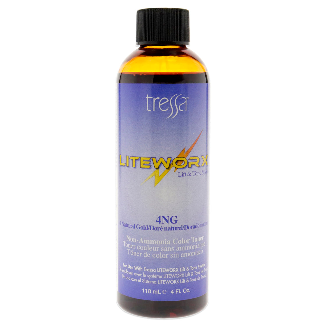 Liteworx Toner - 4NG Natural Gold by Tressa for Unisex - 4 oz Toner