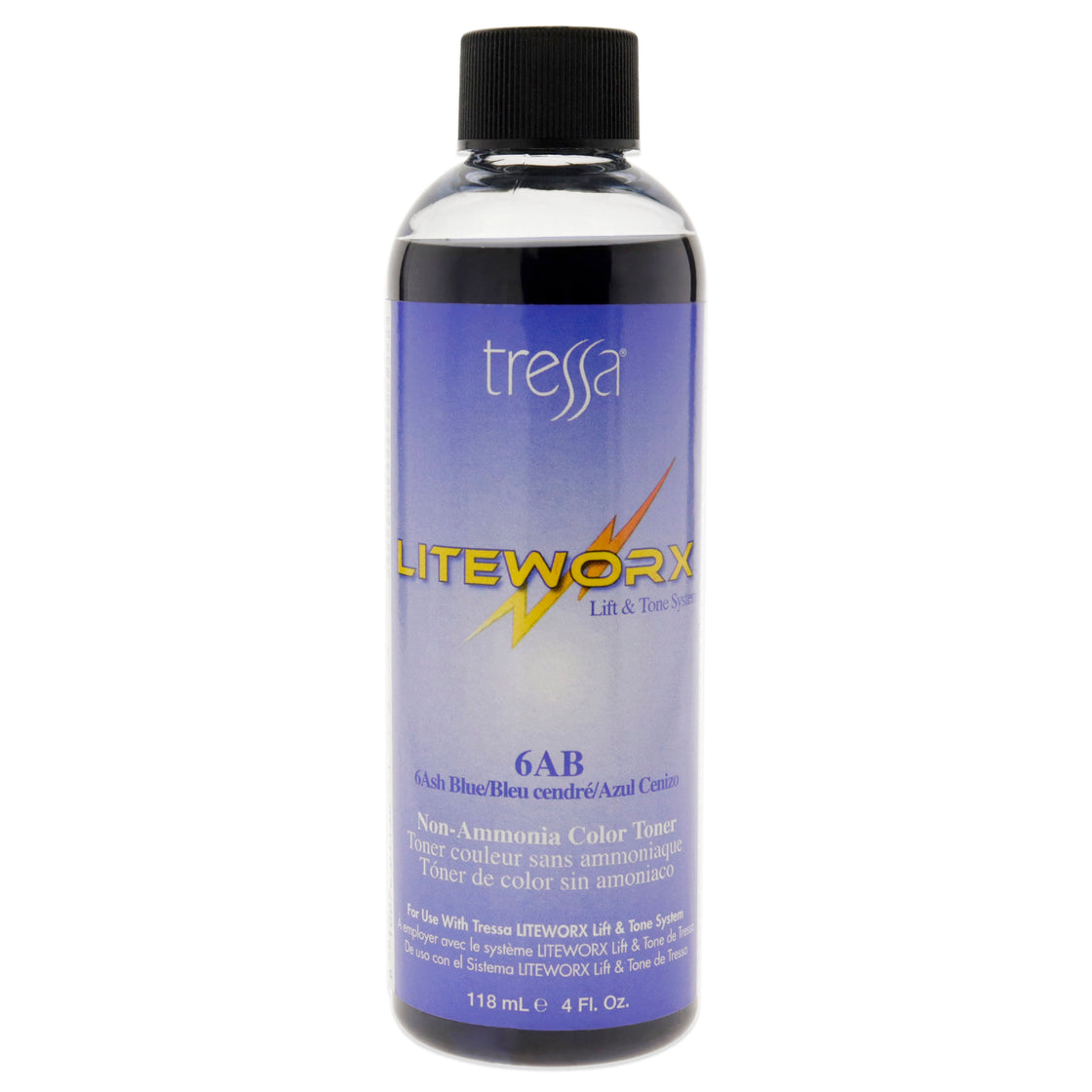 Liteworx Toner - 6AB Ash Blue by Tressa for Unisex - 4 oz Toner