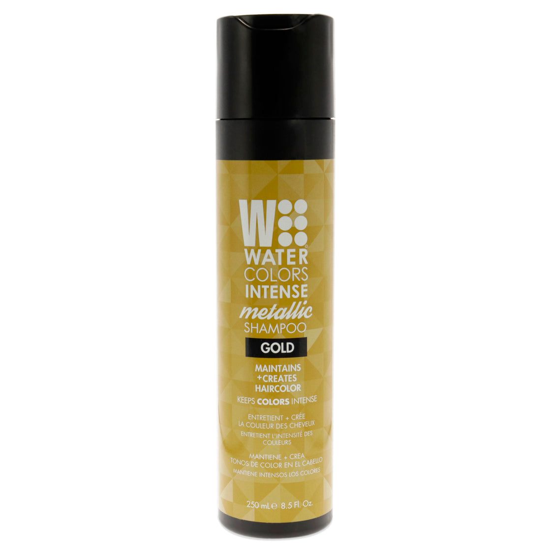 Watercolors Intense Metallic Shampoo - Gold by Tressa for Unisex - 8.5 oz Shampoo