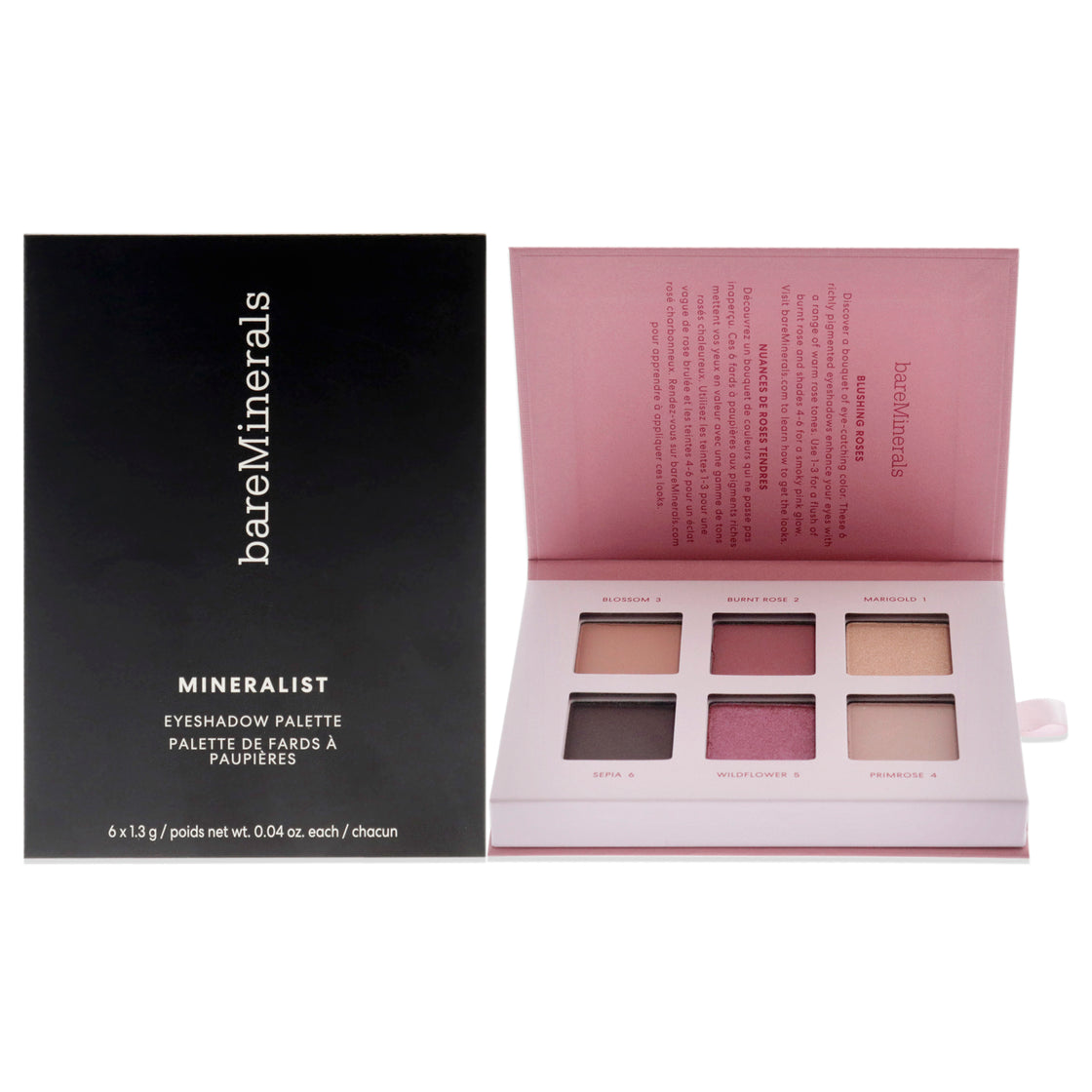 Mineralist Eyeshadow Palette - Rosewood by bareMinerals for Women - 0.24 oz Eye Shadow