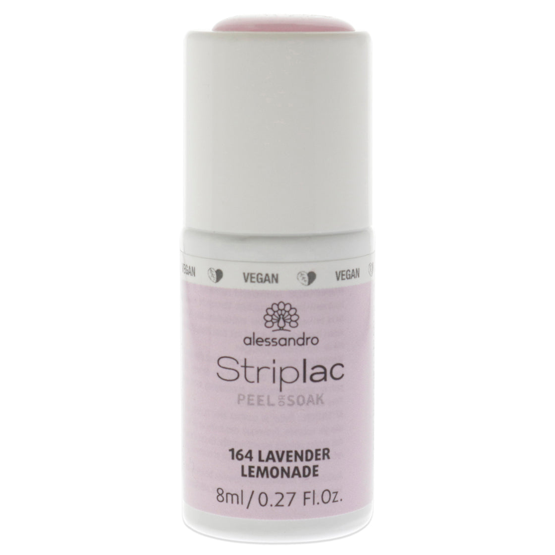 Striplac Peel or Soak - 164 Lavender Lemonade by Alessandro for Women - 0.27 oz Nail Polish