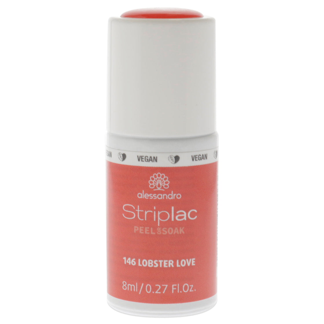 Striplac Peel or Soak - 146 Lobster Love by Alessandro for Women 0.27 oz Nail Polish