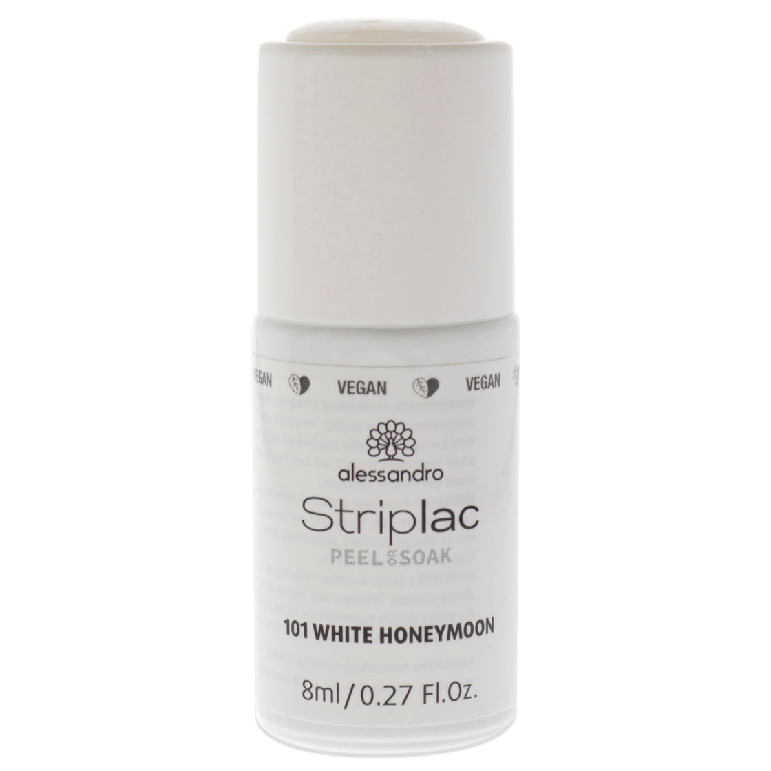 Striplac Peel or Soak - 101 Wite HoneyMoon by Alessandro for Women 0.27 oz Nail Polish