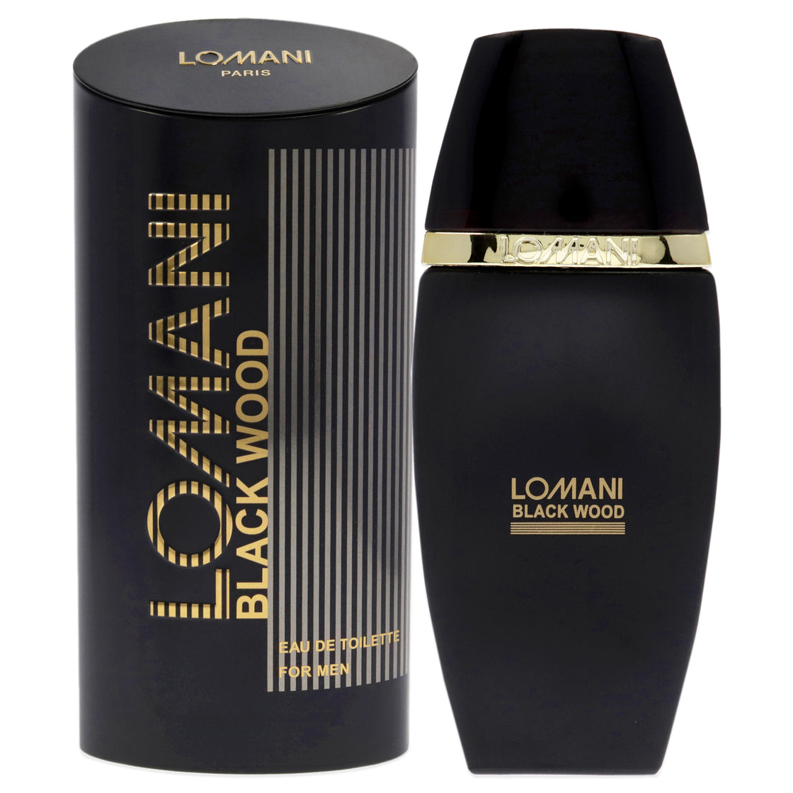 Black Wood by Lomani for Men - 3.3 oz EDT Spray