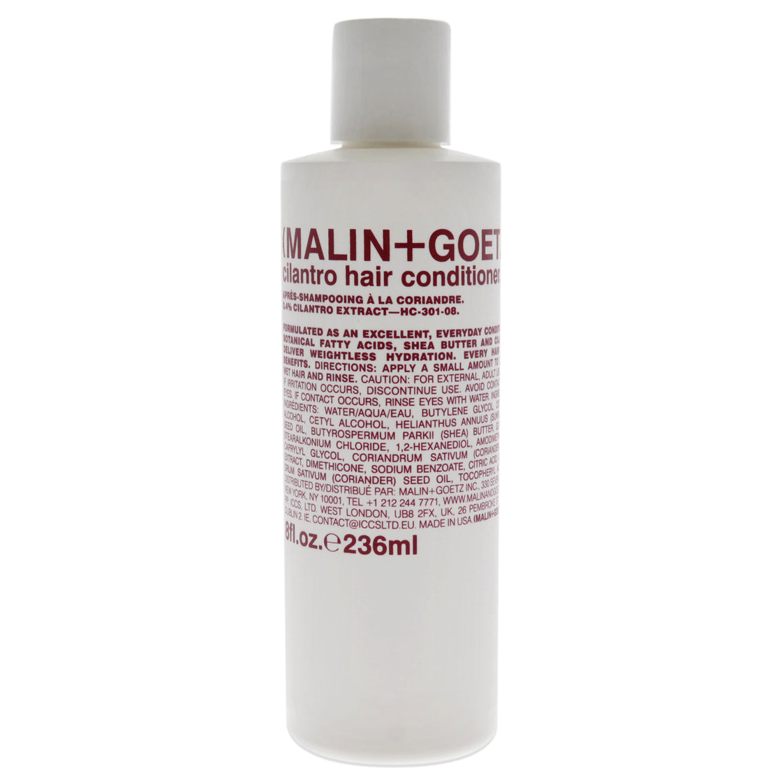 Cilantro Hair Conditioner by Malin + Goetz for Unisex - 8 oz Conditioner