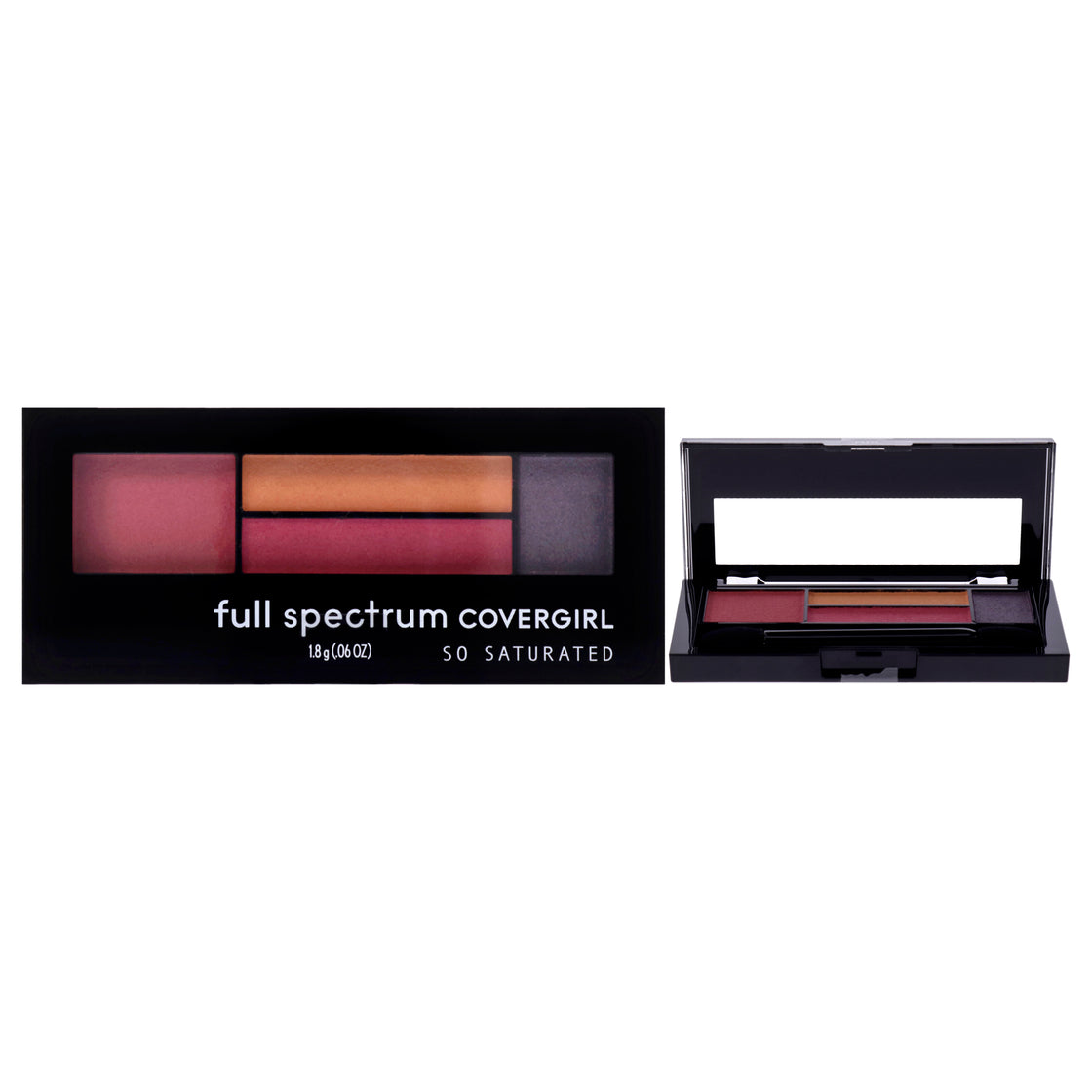 So Saturated Quad Palette - Prophecy by CoverGirl for Women - 0.06 oz Eye Shadow