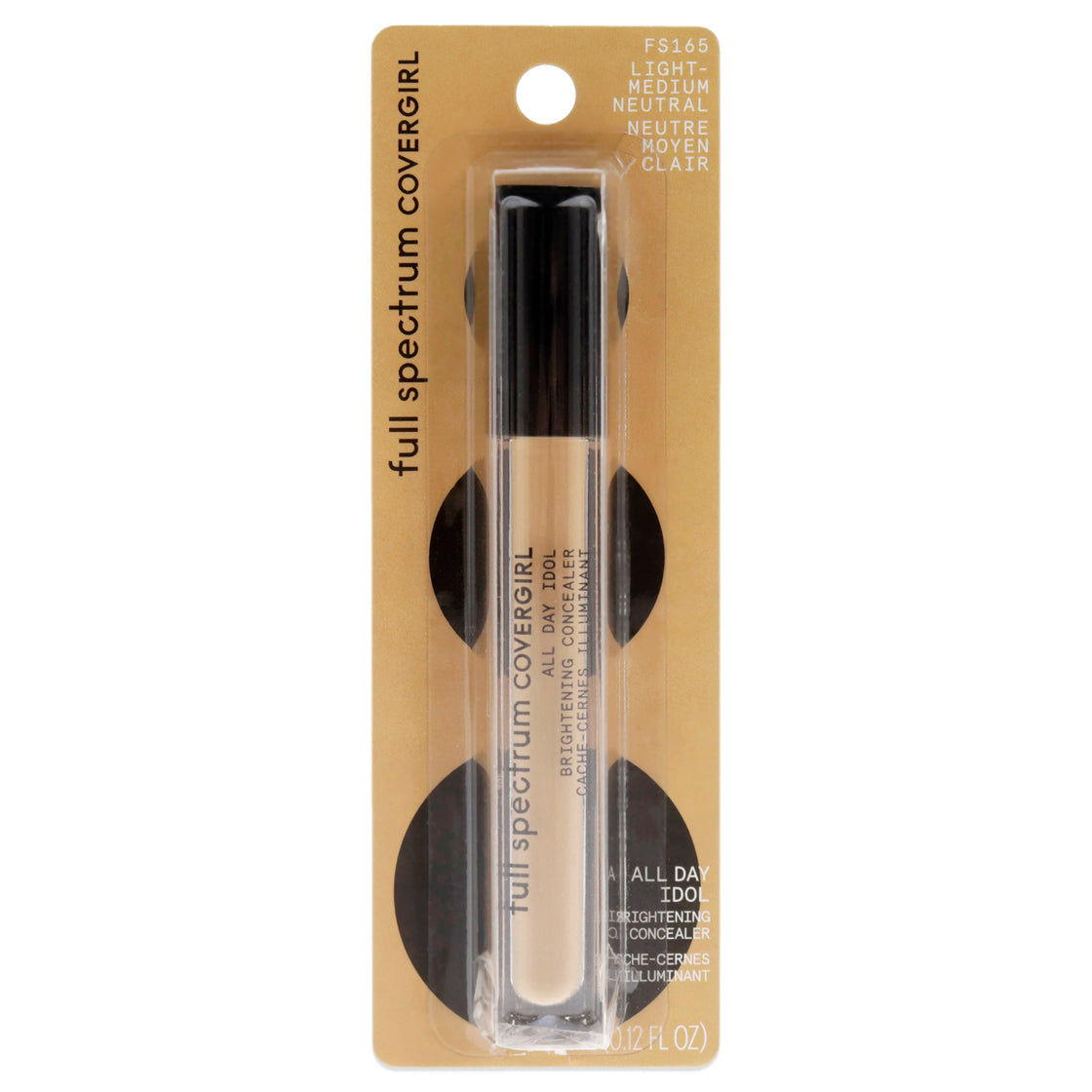 Full Spectrum All Day Idol - FS165 Light Medium Neutral by CoverGirl for Women - 0.12 oz Concealer