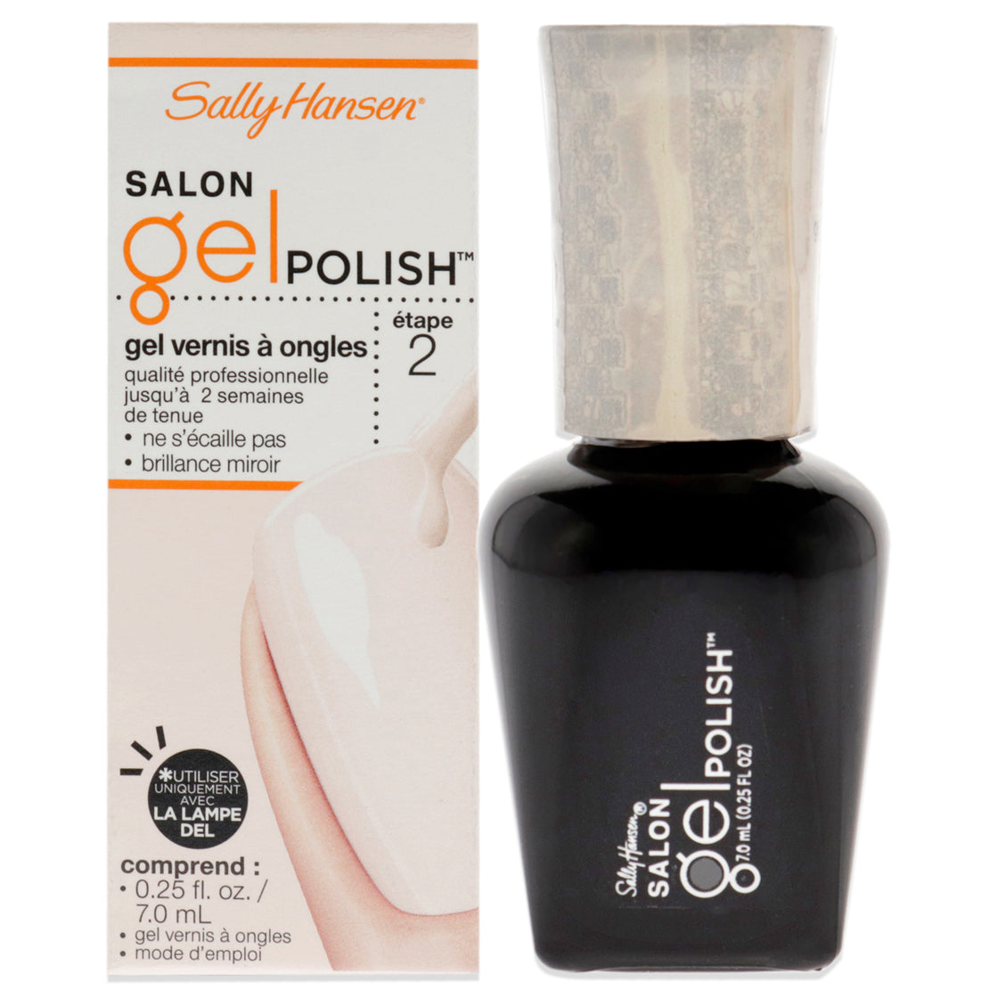 Salon Gel Polish - 120 Sheer Ecstasy by Sally Hansen for Women - 0.25 oz Nail Polish