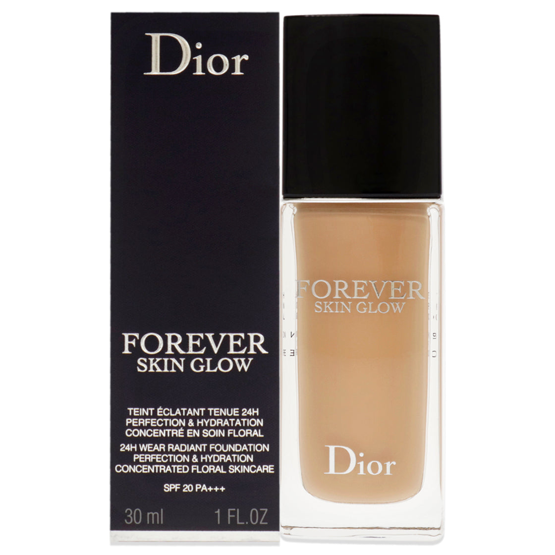 Dior Forever Skin Glow Foundation SPF 20 - 3WP Warm Peach Glow by Christian Dior for Women - 1 oz Foundation