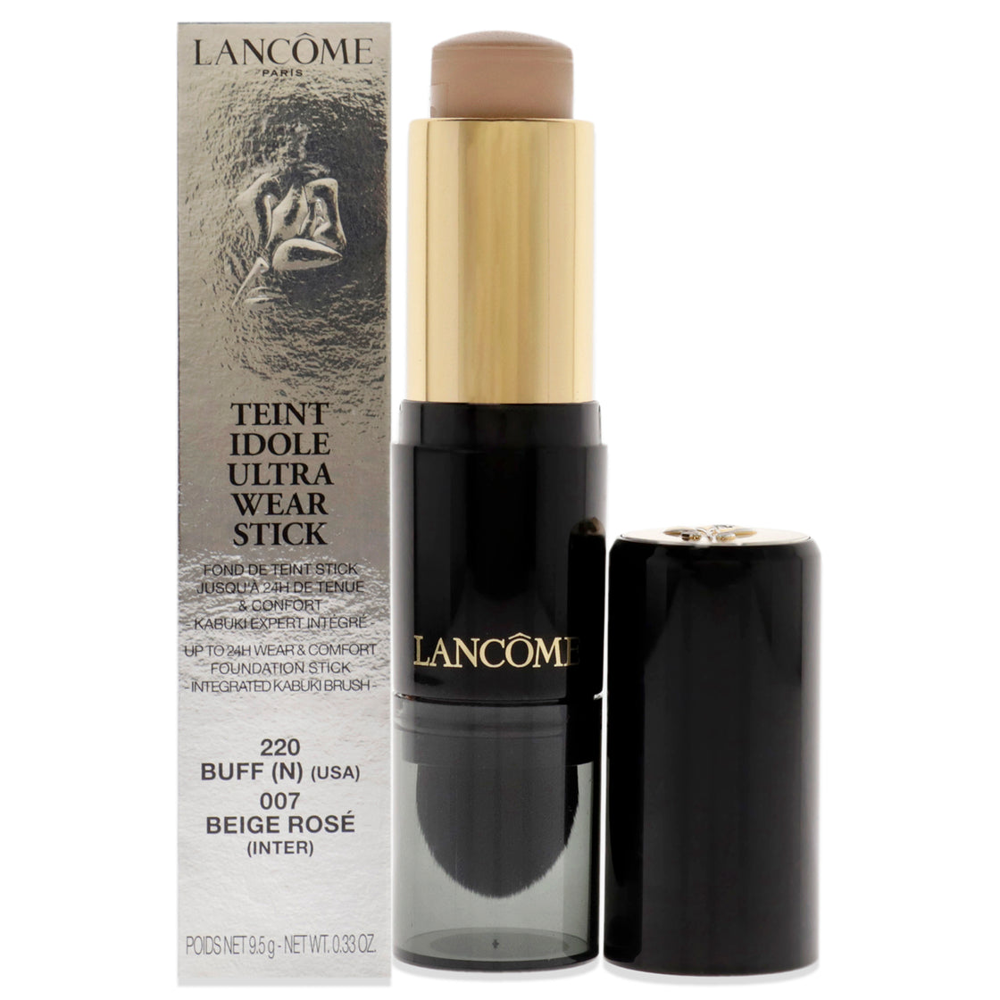 Teint Idole Ultra Wear Stick Foundation - 220 Buff Neutral by Lancome for Women - 0.33 oz Foundation