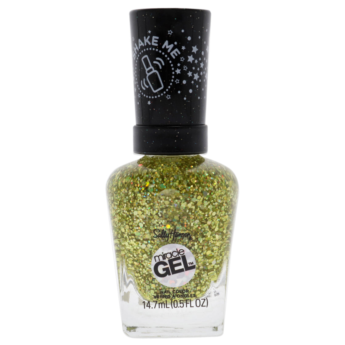 Miracle Gel - 850 All That Glitters by Sally Hansen for Women - 0.5 oz Nail Polish