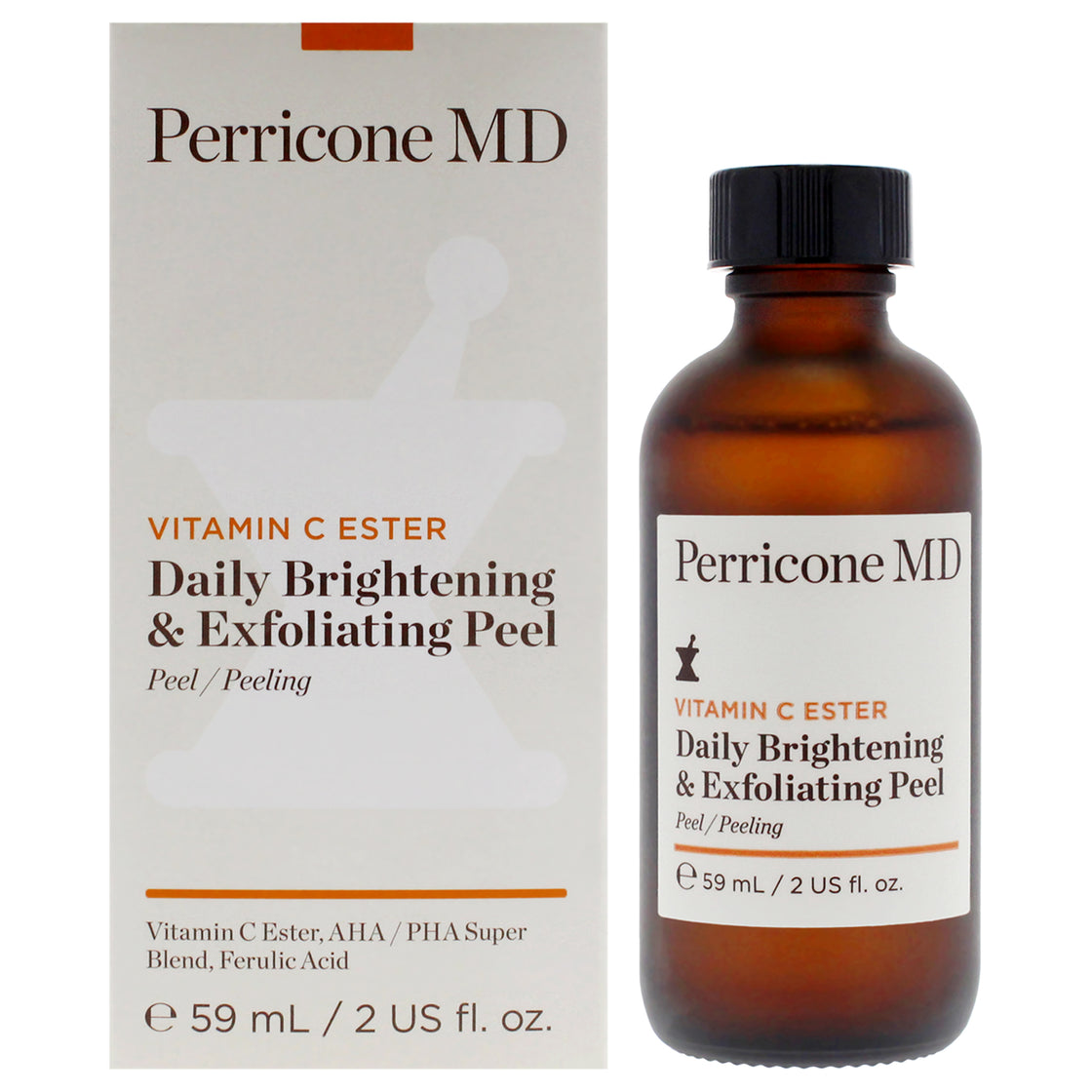 Vitamin C Ester Brightening and Exfoliating Peel by Perricone MD for Unisex - 2 oz Treatment