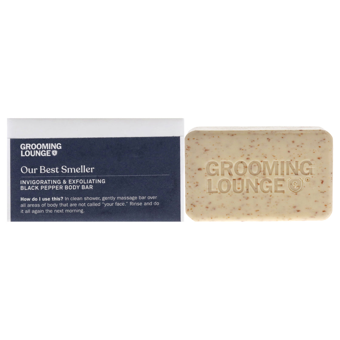 Our Best Smeller Body Bar by Grooming Lounge for Men - 7 oz Soap