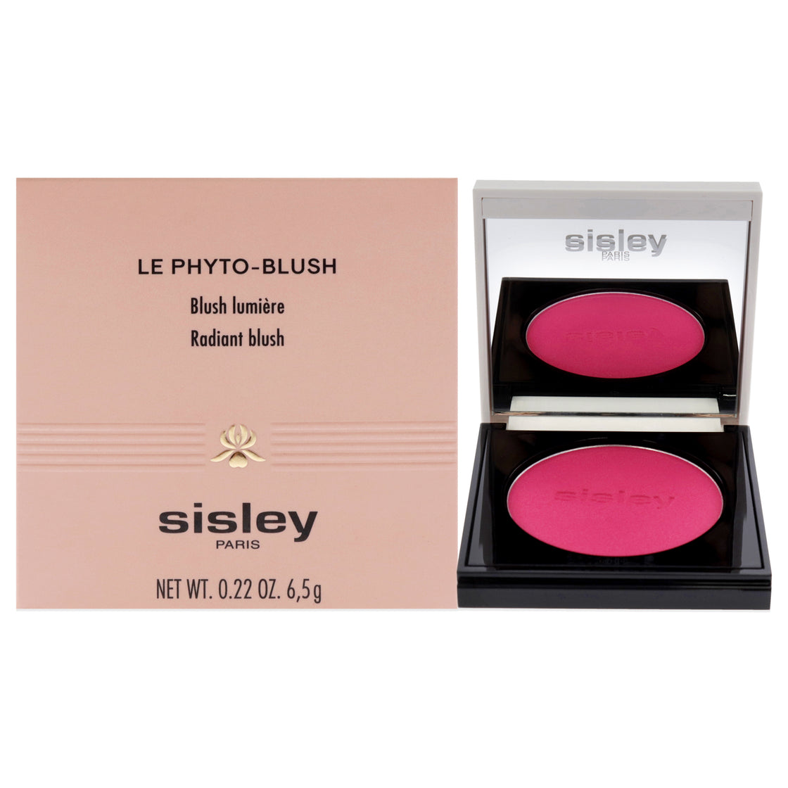 Le Phyto Blush - 02 Rosy Fushia by Sisley for Women - 0.22 oz Blush