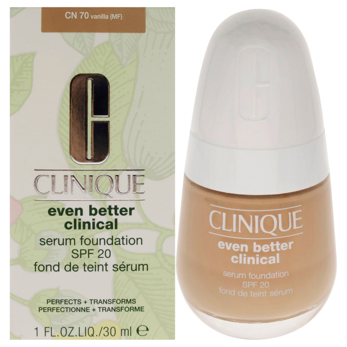 Even Better Clinical Serum Foundation SPF 20 - CN 70 Vanilla by Clinique for Women - 1 oz Foundation