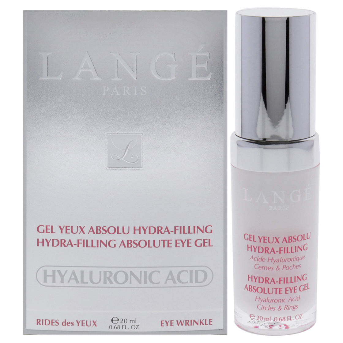 Hydra-Filling Absolute Eye Gel by Lange for Unisex - 0.68 oz Serum