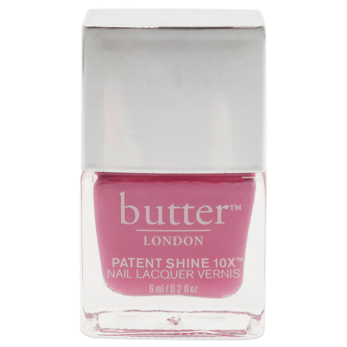 Patent Shine 10X Nail Lacquer - Flusher Blusher by Butter London for Women - 0.2 Nail Polish