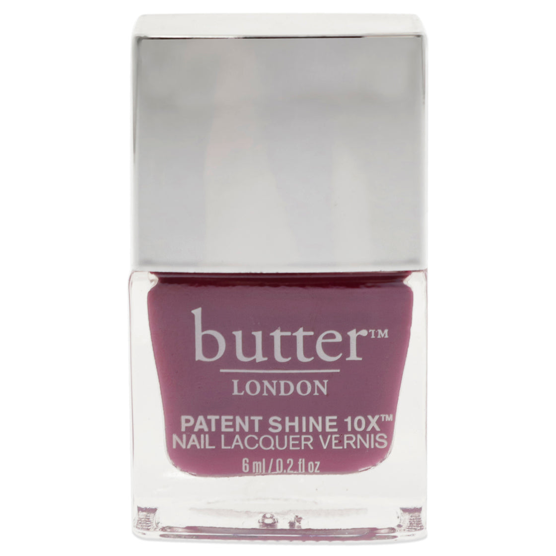 Patent Shine 10X Nail Lacquer - Broody by Butter London for Women - 0.2 oz Nail Polish