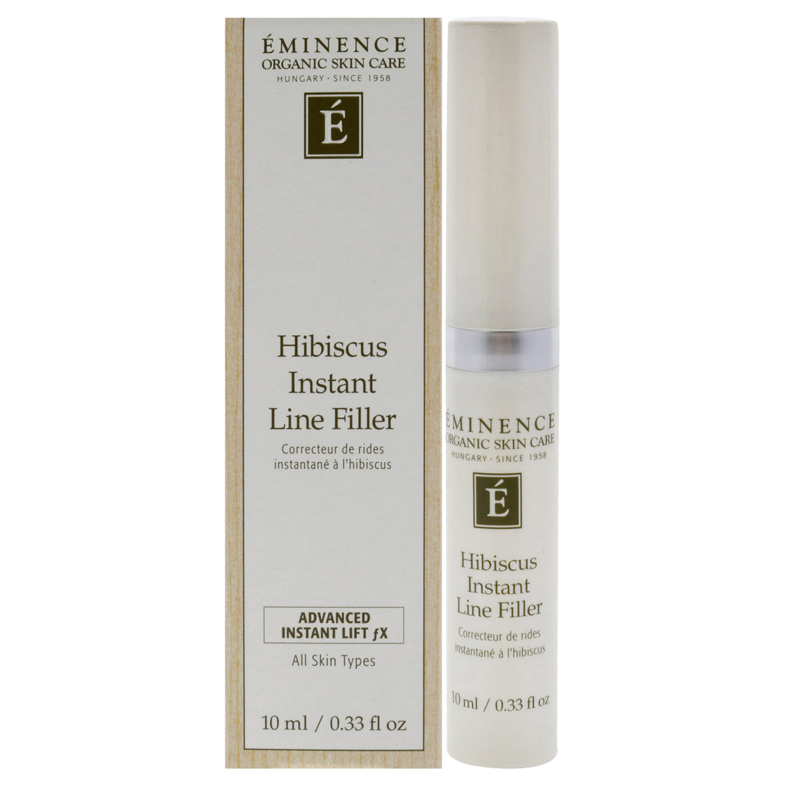 Hibiscus Instant Line Filler by Eminence for Unisex - 0.33 oz Cream