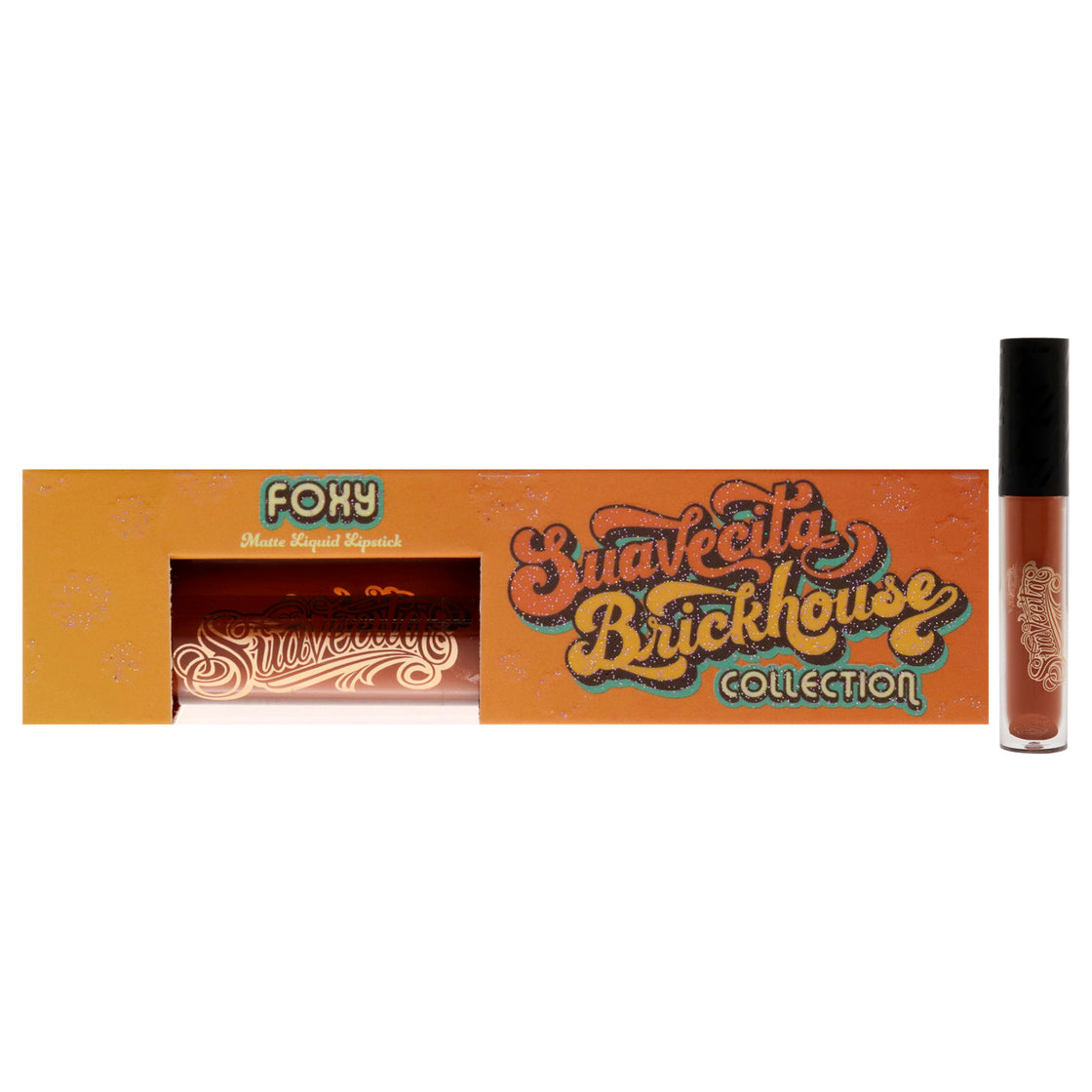 Lipgrip Matte Liquid Lipstick - Foxy by Suavecito for Women - 0.149 oz Lipstick