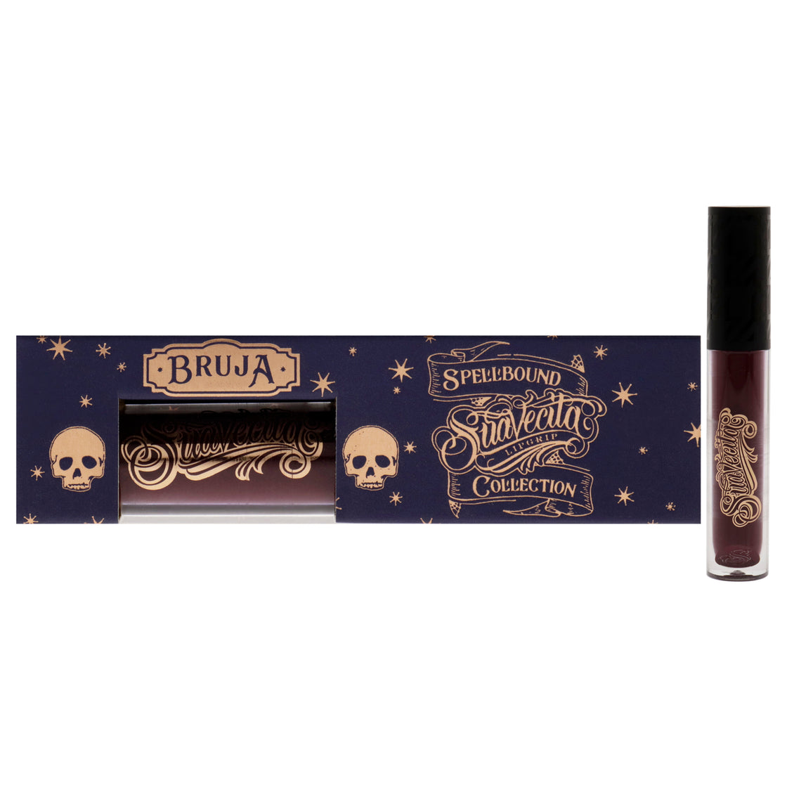 Lipgrip Matte Liquid Lipstick - Bruja by Suavecito for Women - 0.149 oz Lipstick