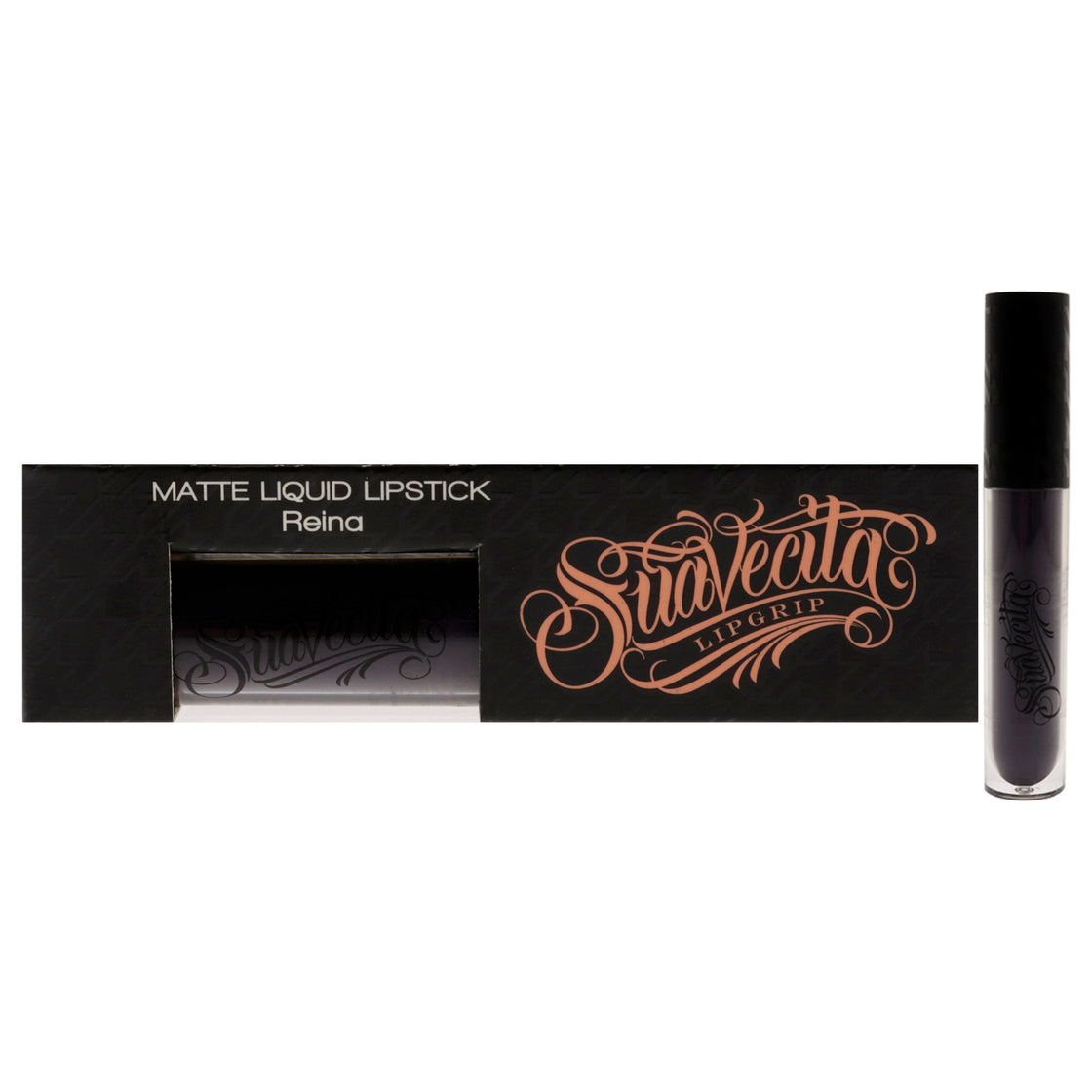 Lipgrip Matte Liquid Lipstick - Reina by Suavecito for Women - 0.149 oz Lipstick