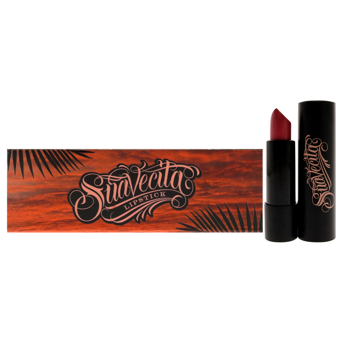 Semi-Matte Lipstick - Paradise by Suavecito for Women - 0.121 oz Lipstick