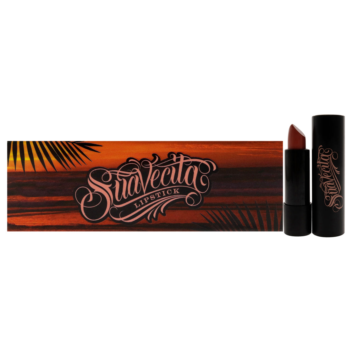 Semi-Matte Lipstick - Afterglow by Suavecito for Women - 0.121 oz Lipstick