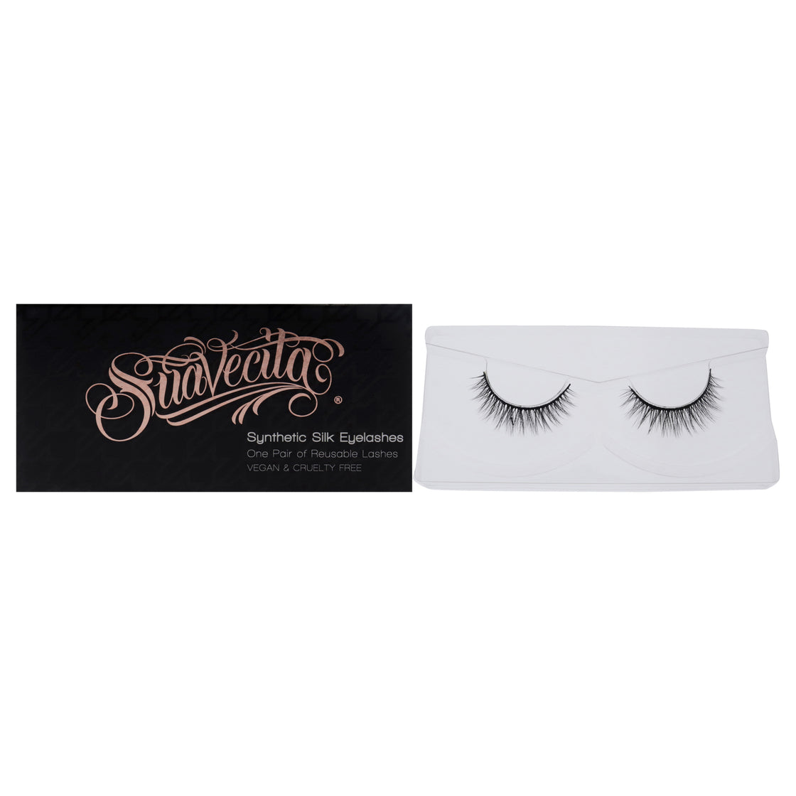 Synthetic Silk Lashes - Tootsie by Suavecito for Women - 1 Pair Eyelashes