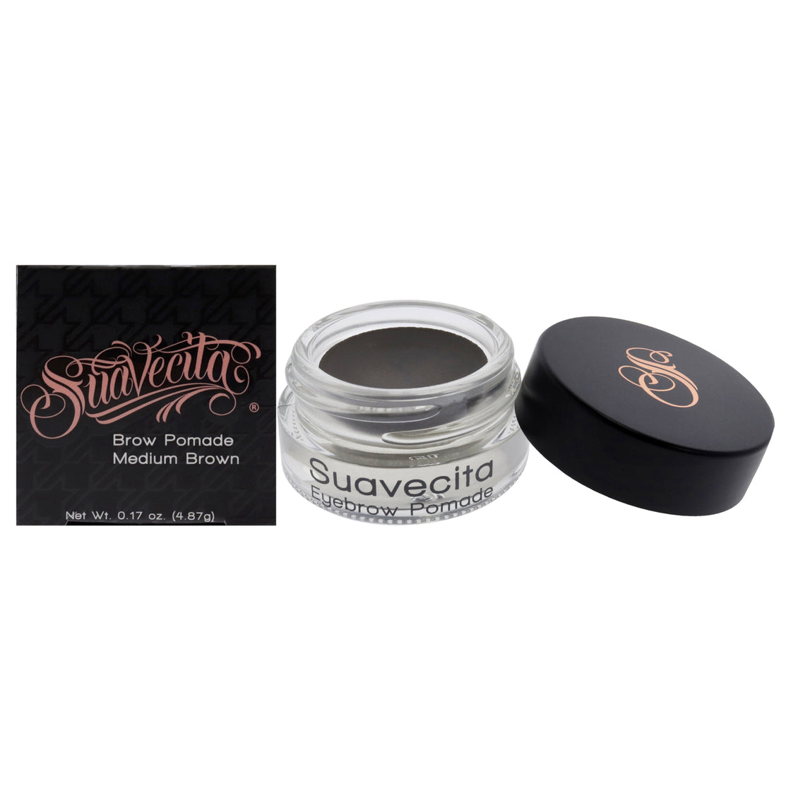 Brow Pomade - Medium Brown by Suavecito for Women - 0.17 oz Pomade