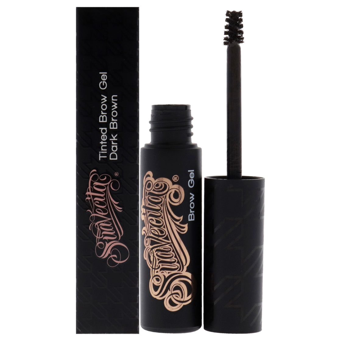 Tinted Brow Gel - Dark Brown by Suavecito for Women - 0.25 oz Eyebrow Gel